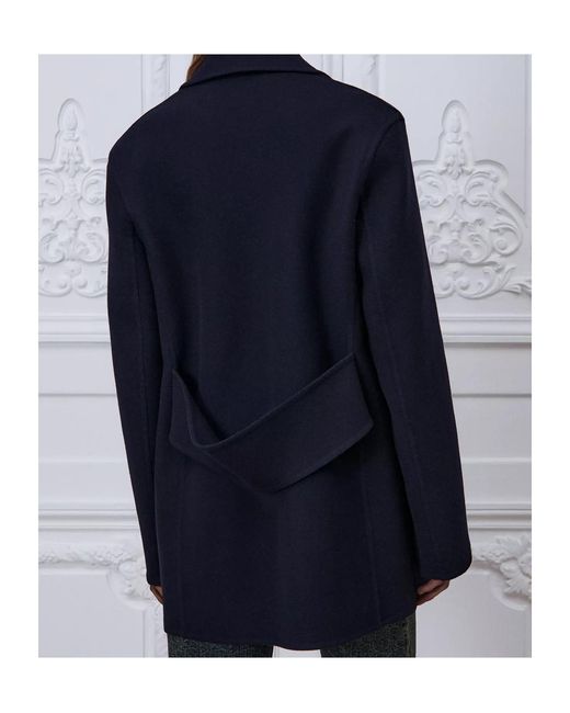 Dior Blue Oversized Coat