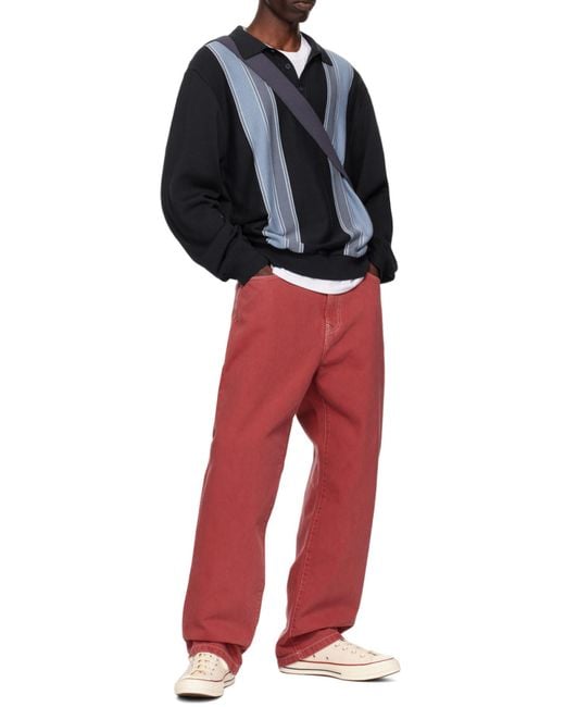 Carhartt Landon Logo-Patch Tapered Jeans for men