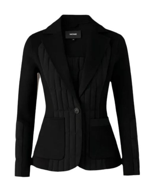 Mackage Black Padded Panel Jacket