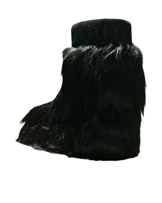 Moon Boot Black Icon Yeti Mid Boots