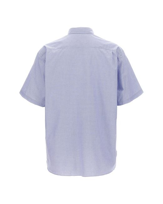 Comme des Garçons Blue Comme Des Garçons Homme Patchwork Shirt for men