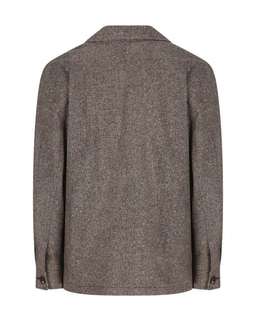 Tagliatore Brown Long-Sleeved Shirt for men
