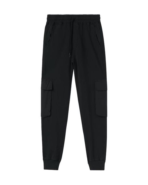Dondup Black Drawstring Tracksuit Trousers for men