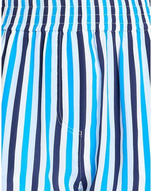 Burberry Blue Shorts Bermuda