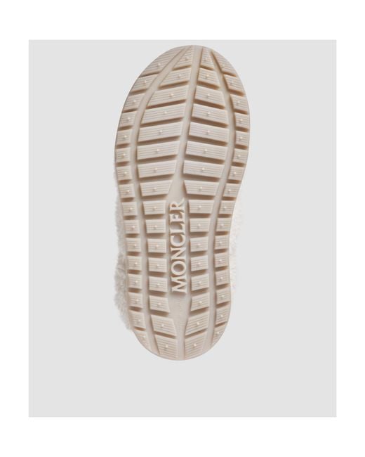 Moncler Gray Gaia Pocket Detailed Padded Boots