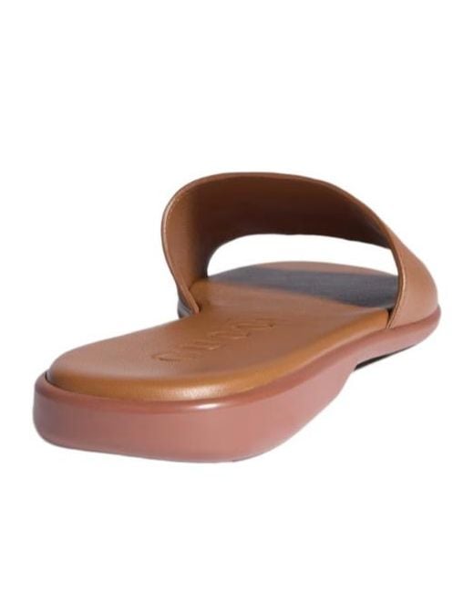 Gucci Brown Double G Slide Sandals