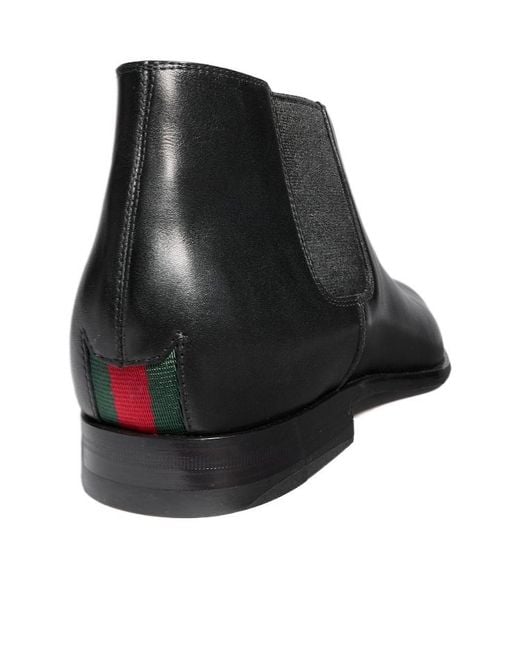 Gucci Black Ankle Boot for men