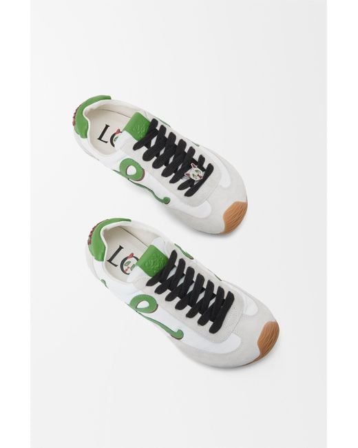Loewe Green X Louis Wain Ballet Runner 2.0 Sneakers