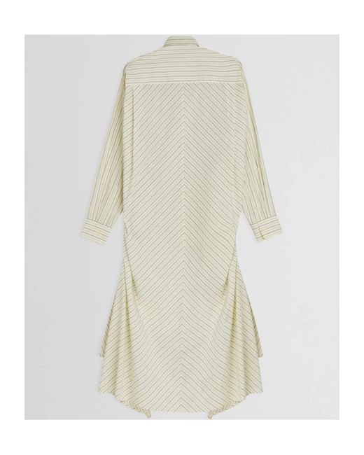Phoebe Philo White Dropped Front Shirt