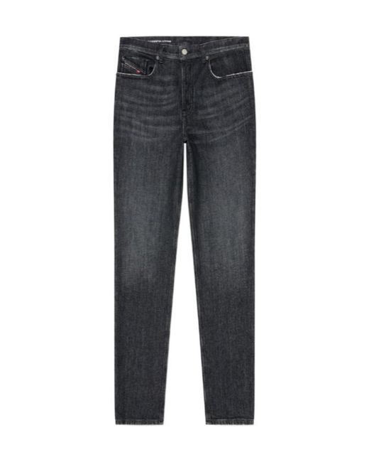 DIESEL Gray Regular Jeans 2023 D-Finitive 09P79 for men