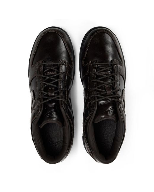 Nike Black Dunk Retro Low-Top Trainers for men