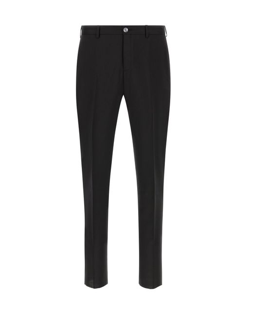 Pal Zileri Black Long-Sleeved Blazer And Trousers Set for men