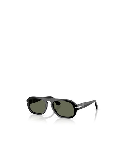 Persol Green Geometric Frame Sunglasses for men