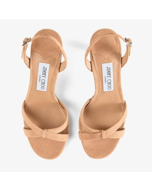 Jimmy Choo Metallic Elsy 70