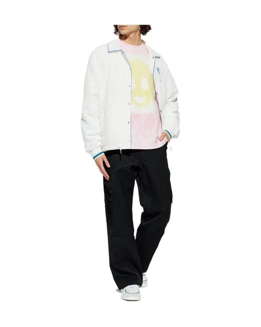 Casablanca Pink Applique Monogram Oversized T-Shirt for men