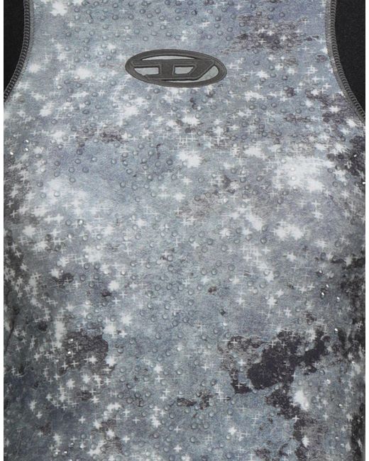 DIESEL Gray Fitted Dress