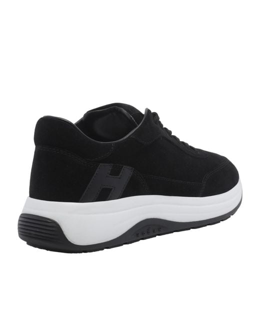 Hogan Black Hi Light Low-Top Sneakers for men