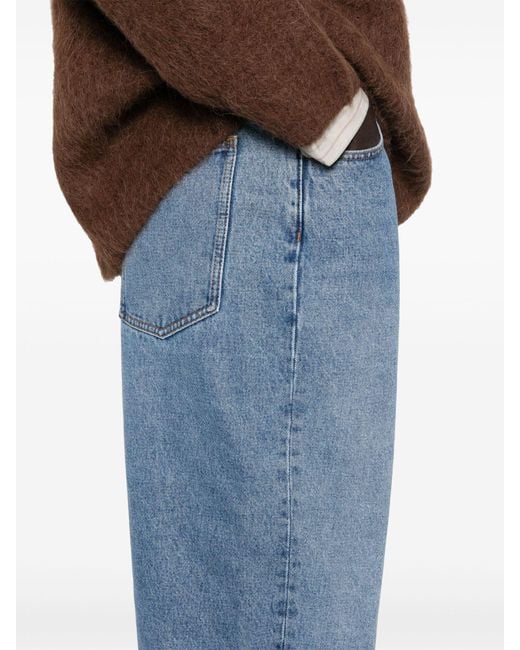 Séfr Blue Disco Cut Jeans