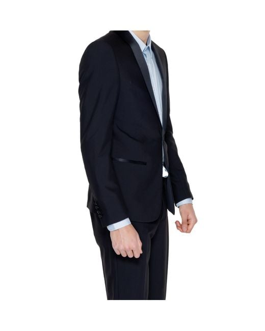 Antony Morato Blue Single-Breasted Suit Jacket for men