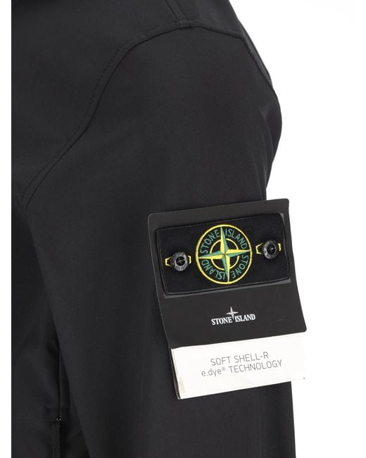 Stone Island Black Long Sleeve Jacket for men