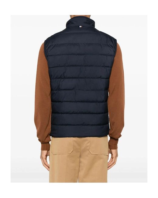 Boss Blue Logo Water-Repllent Gilet for men