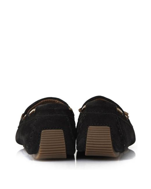 Bottega Veneta Black Round Head Loafer Shoes