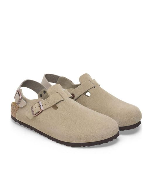 Birkenstock Gray Tokio Slingback Sandals for men