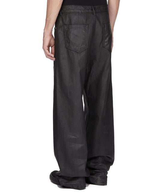 Rick Owens Black Temple Geth Jeans for men