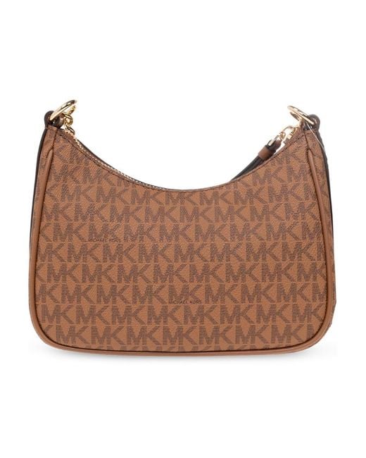 Michael Kors Brown Jet Set Charm Shoulder Bag