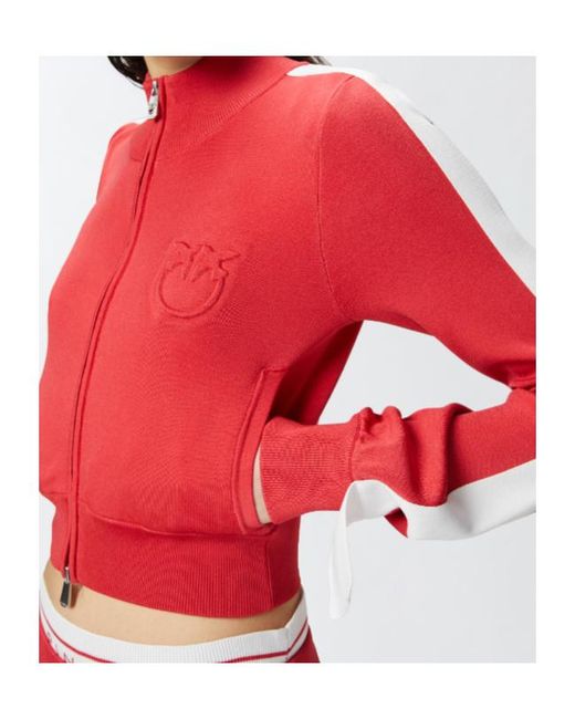 Pinko Red Cropped T-Shirt