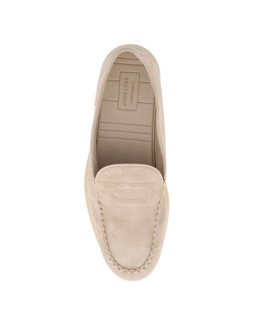 John Lobb Natural Pace Slip-On Loafers for men