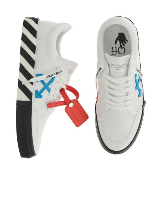 Off-White c/o Virgil Abloh Multicolor Low Vulcanized Sneakers