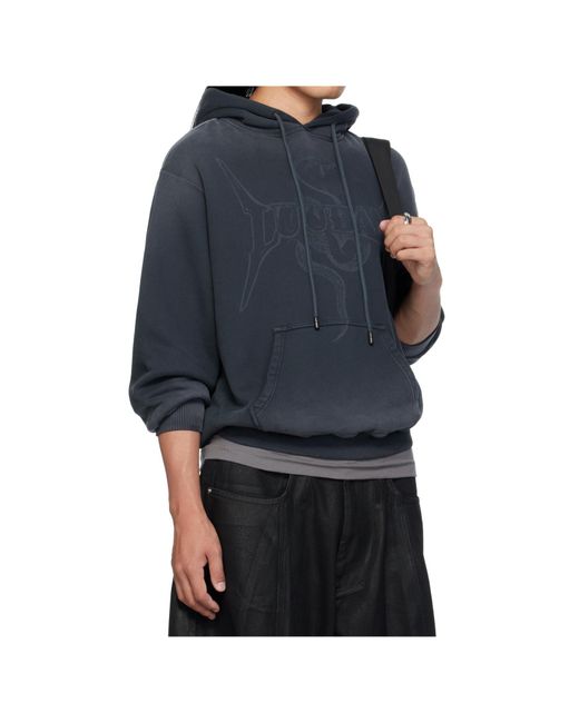 Lu'u Dan Black Slouch Hoodie for men