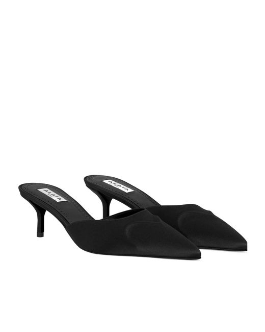 Alaïa Black Alaïa Le Coeur 3D Mules