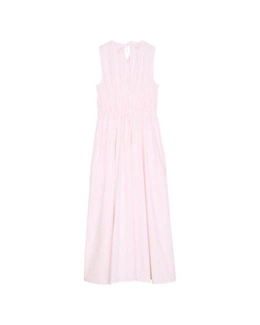 CECILIE BAHNSEN Pink Round-Neck Dress
