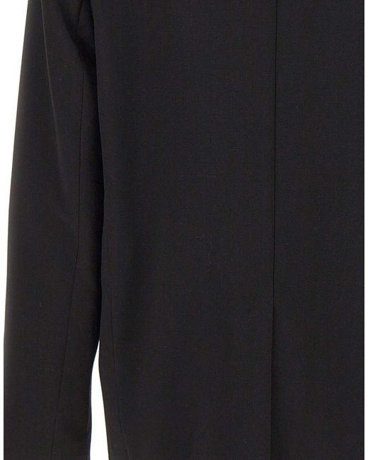 Kaos Blue Single-Breasted Blazer