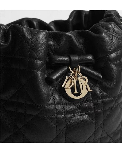 Dior Black Aable Mini Bucket Bag