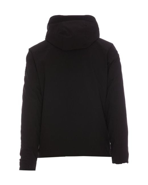 Woolrich Black Pacific Zip-Up Jacket for men