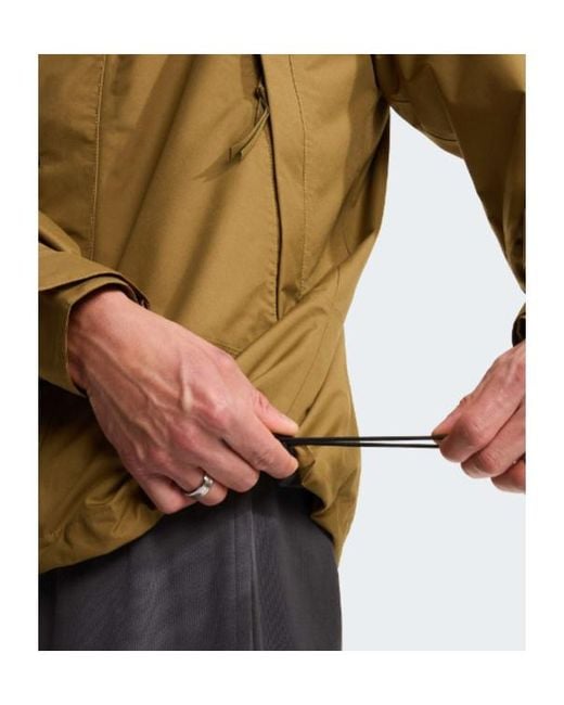 The North Face Green Reign On Dryvent Hooded Jacket for men
