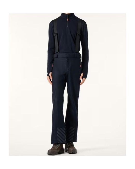 Loro Piana Blue Brusson Salopettes for men