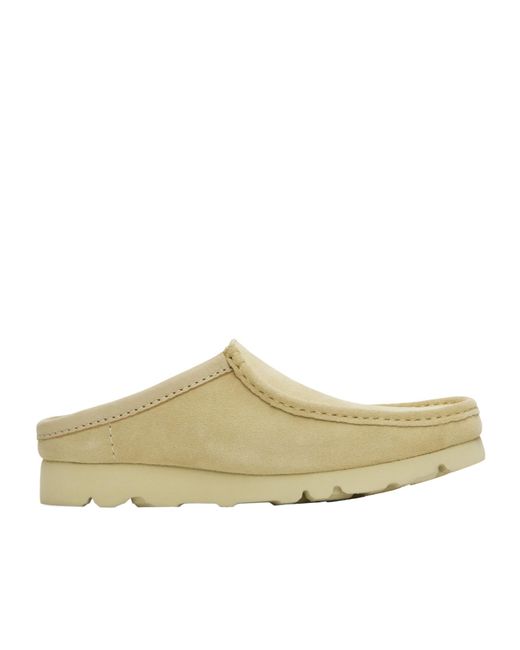 Clarks Multicolor Wallabee Slip-On Loafers for men