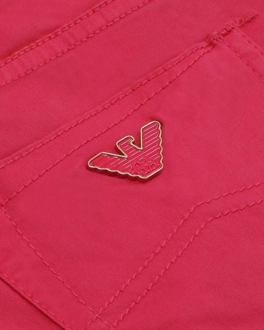 Armani Jeans Red Logo Jeans