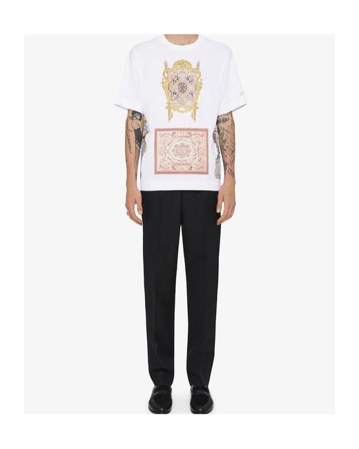 Givenchy White Short-Sleeved T-Shirt for men