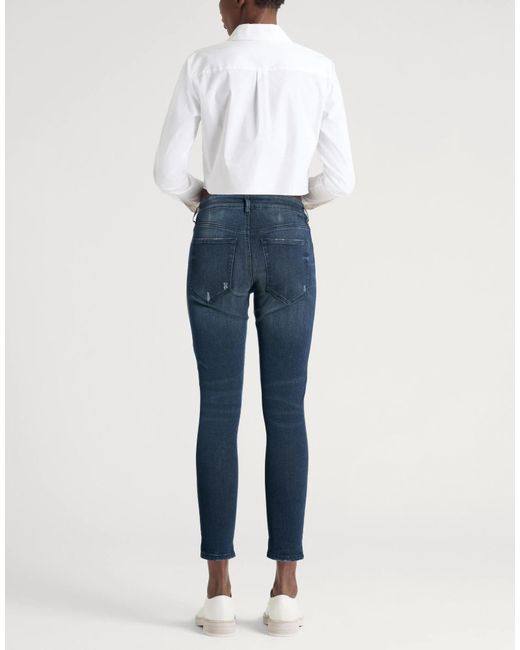 DIESEL Blue Dark Slim-Fit Jeans