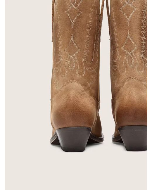 Golden Goose Deluxe Brand Brown Wish Star Western Boots