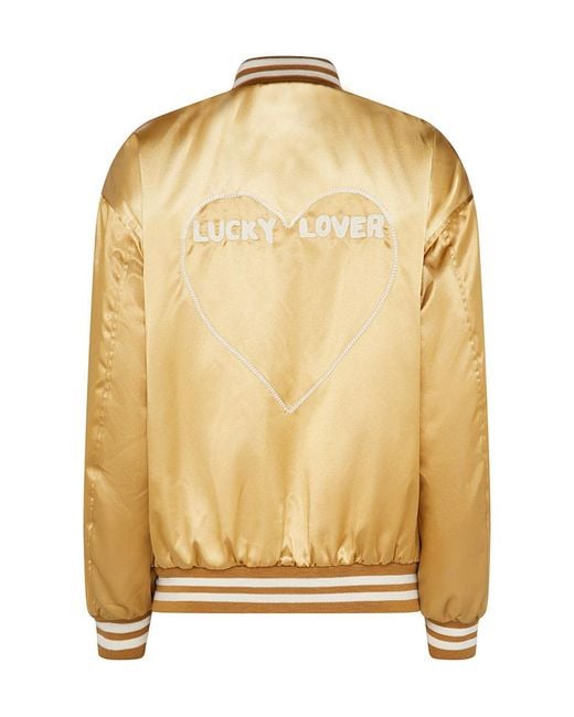Céline Metallic Long-Sleeved Knitting College Style Jacket