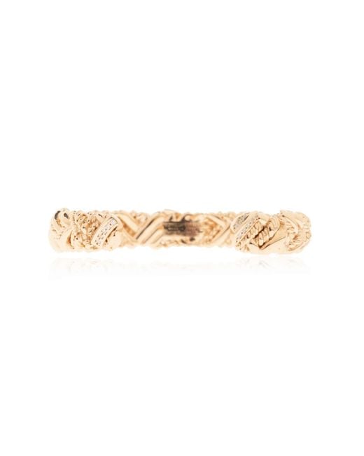 Bottega Veneta White Logo Bracelet