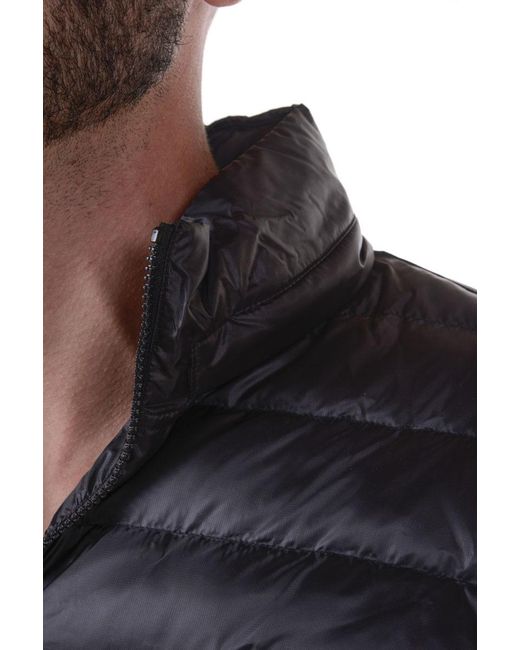 EA7 Blue Long-Sleeved Casual Jacket for men