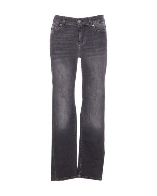 Liu Jo Gray Better Slim Jeans