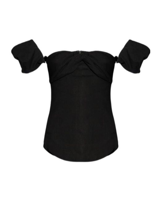 Isabel Marant Black Daniela Top